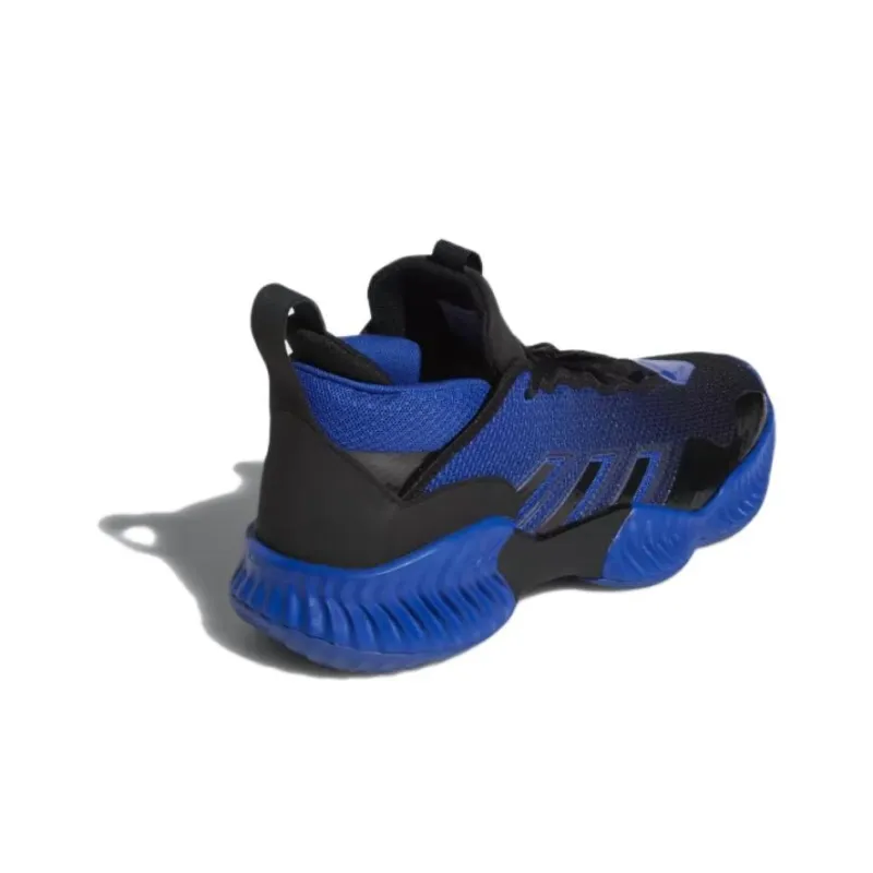 Adidas Court Vision 3 Low-Top Vintage Basketball Shoes Men's Black Blue-3