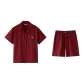 Burgundy D24042 Women's