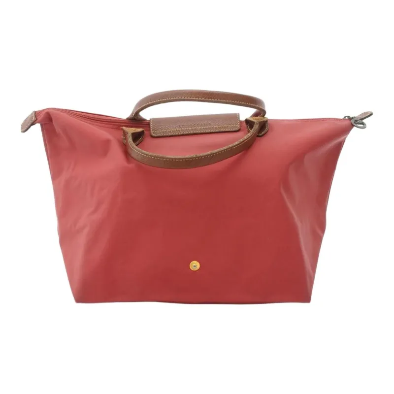 LONGCHAMP Le Pliage Nylon Handbag Medium Size Women's Pink-1