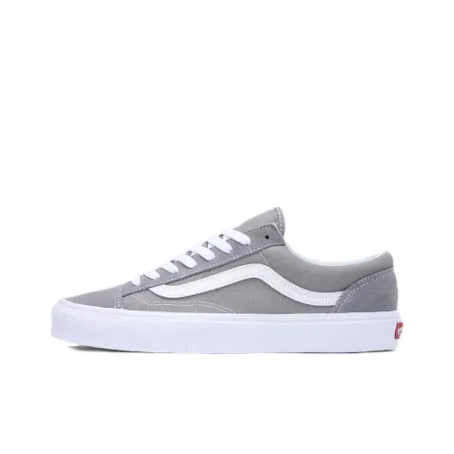 Vans Style 36 Skateboard Shoes Unisex Low-Top Gray/White