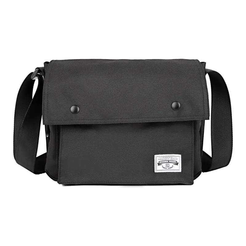 MOYYI Oxford Crossbody Bag Small Size Men's Black-1