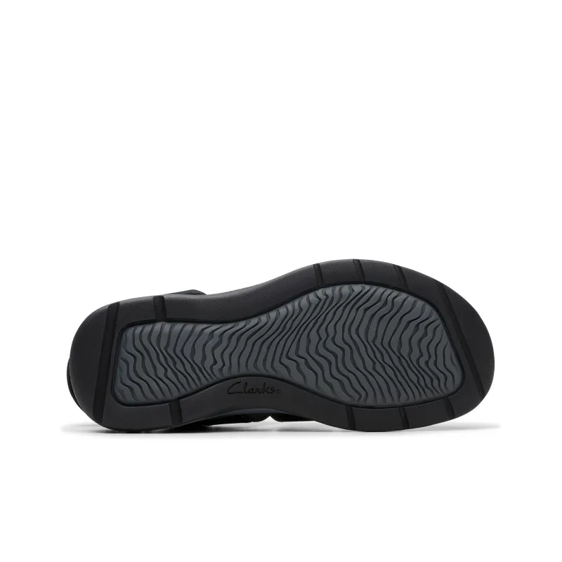 Clarks Beach Sandals Men Black-4