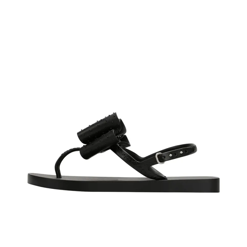 HOTMARZZ Flip Flops Unisex Black-1