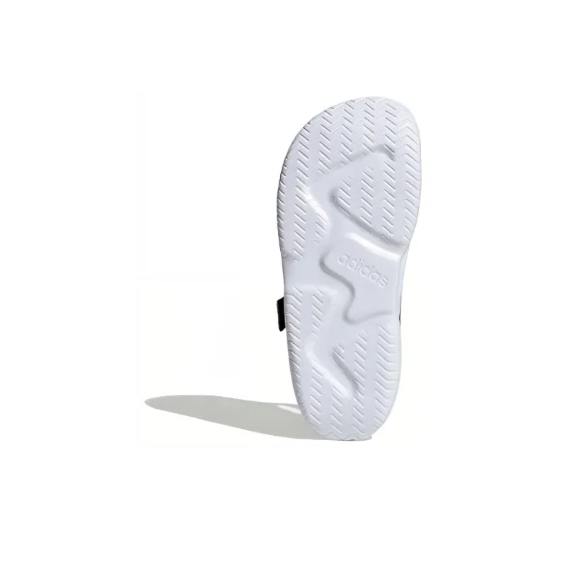 Adidas 90s Sandal Velcro Casual Black Gray White Sandals 'Black Grey White' Women's-4