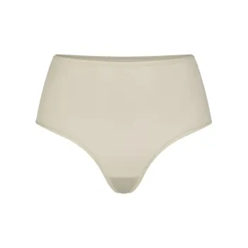 SKIMS FITS EVERYBODY HIGH-WAISTED THONG Underpants Women's 1 Pack TALC/Talc
