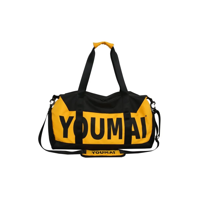 NIGEER Nylon Gym Bag Medium Size Unisex Black/Yellow/Khaki/Pink/Purple-5