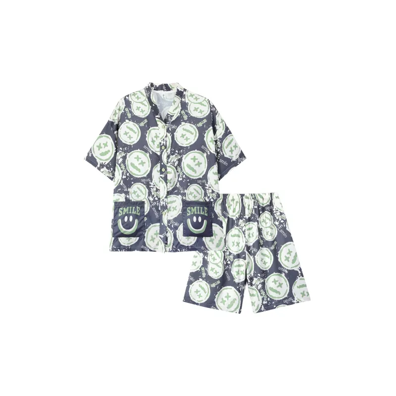 CHUDUAN Men Pajama Sets-3