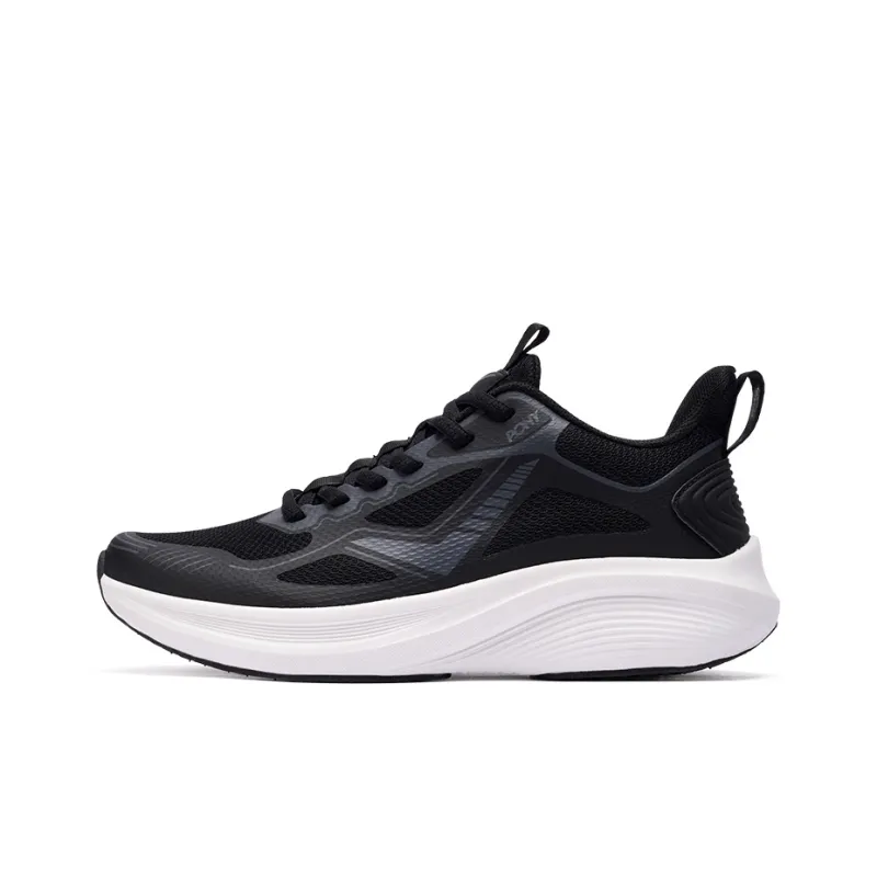 PONY Slip Resistant Low Top Running Shoes Unisex Black-0