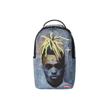 SPRAYGROUND Synthetic Leather Backpack Regular Unisex Blue & Multicolor