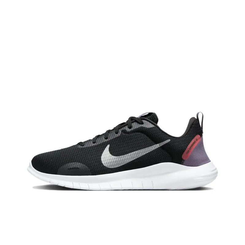 Nike Flex Experience Run 12 Black Daybreak Bright Crimson Metallic Silver Women's-0