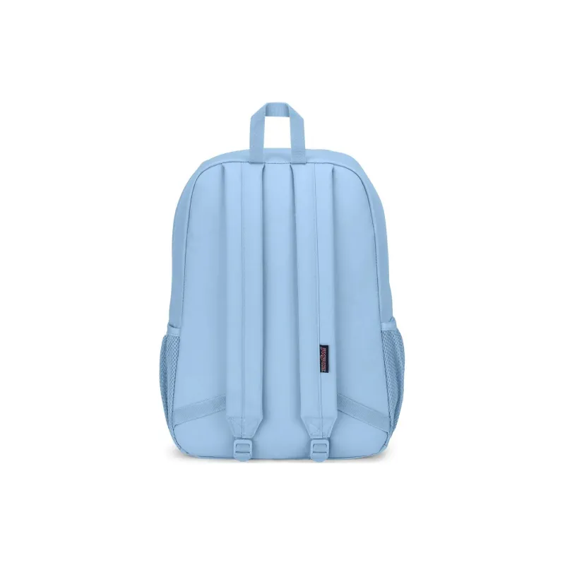 JanSport Recycled Polyester Backpack Unisex Light Blue-2