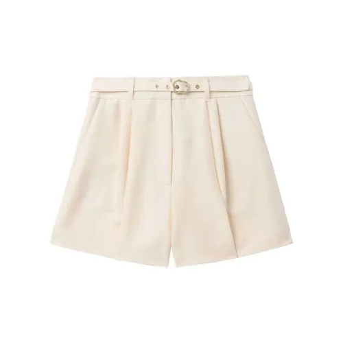 Zimmermann Belted Tailored Shorts