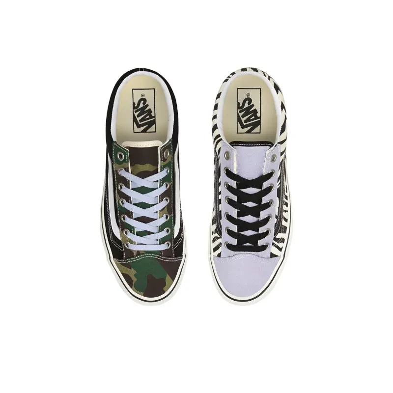 Style 36 Vans 'Mismatch Zebra Camo'-3