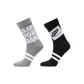 2 Pack (Black/Gray)