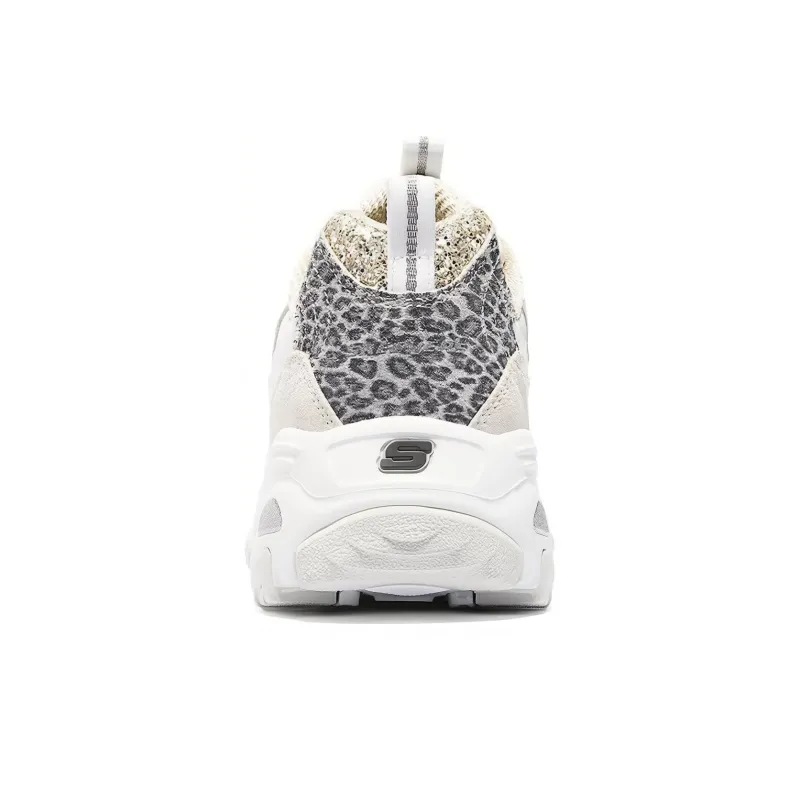 Skechers Balance Lightweight Low Top Casual Shoes Women's White Gray-3