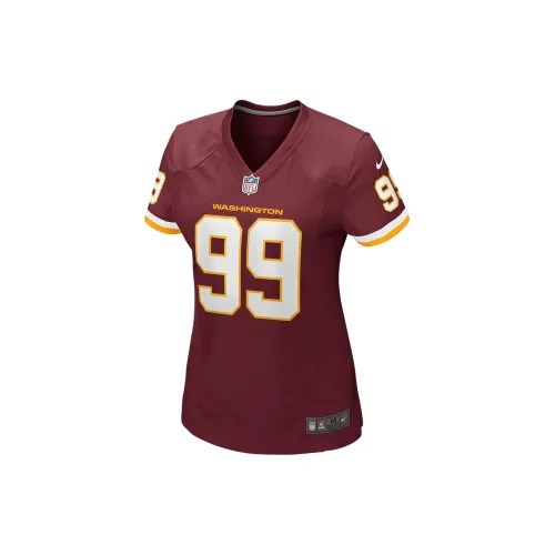 Nike NFL Washington Football Team Chase Young Soccer Jerseys Women's Burgundy Red