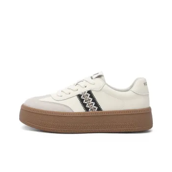 Rich Birds Synthetic Leather Low-Top Skateboard Shoes Women's