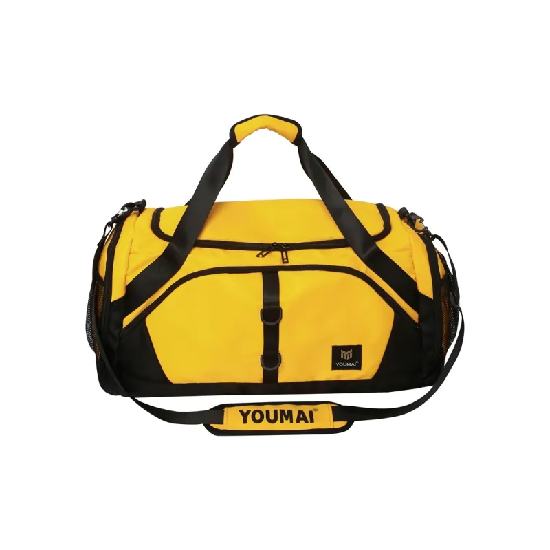 NIGEER Nylon Gym Bag Medium Size Unisex Turquoise/Army Green/Pink/Black/Red/Yellow/Khaki-19