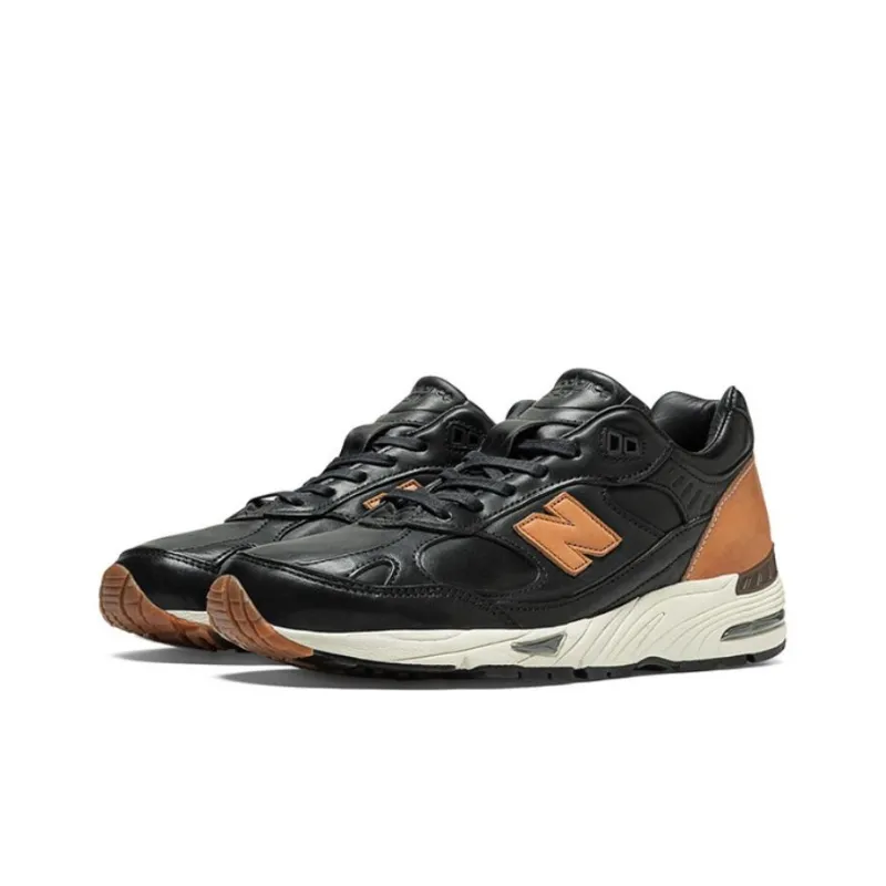 New Balance 991 Horween Leathers Black-2