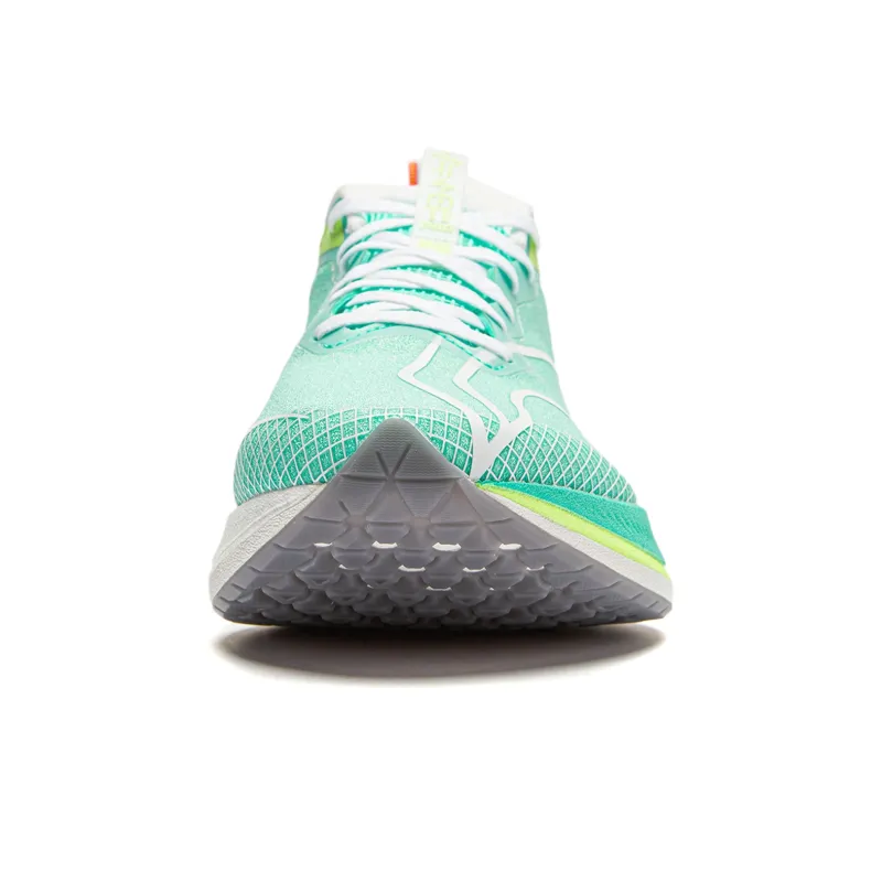 LiNing Red Hare 7 Pro Cushioning Slip Resistant Low Top Sprint Running Shoes Men's Neon Jade Green-5