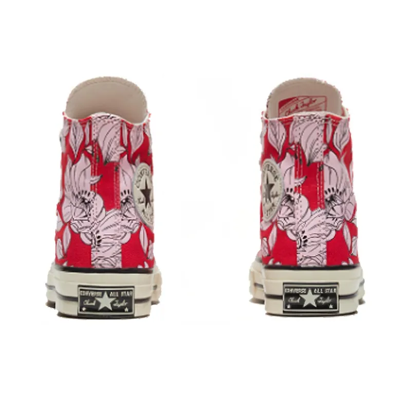 Converse Chuck Taylor All Star 70 Hi Vintage Floral University Red Women's-3