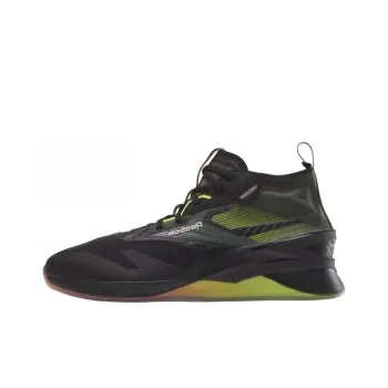 Reebok NANO UNKNWN Cushioning Anti Slip And Wear Resistant Low Top Training Shoes Unisex Black Green