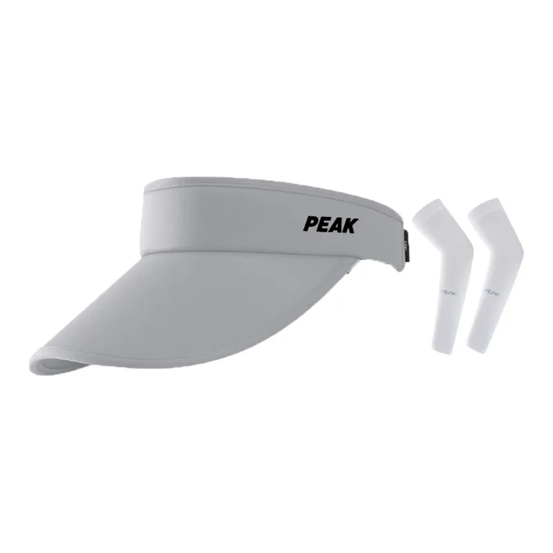 PEAK Double Layer Polyester PVC Sun Protection Hats Unisex Black, Dark Gray-8