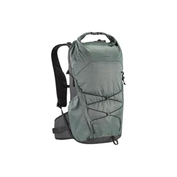 DECATHLON Polyester Outdoor Hiking Bag Backpack Regular Unisex Olive Green/Glacier Gray