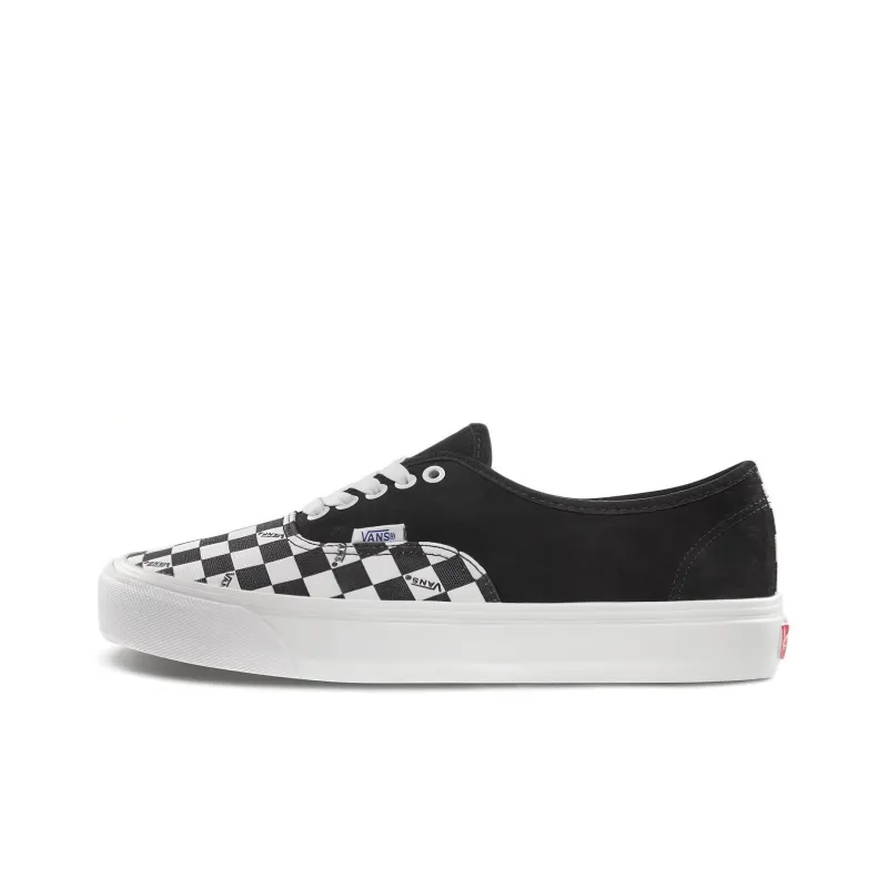 Vans Authentic Og Lx Black Checkerboard Toe-0