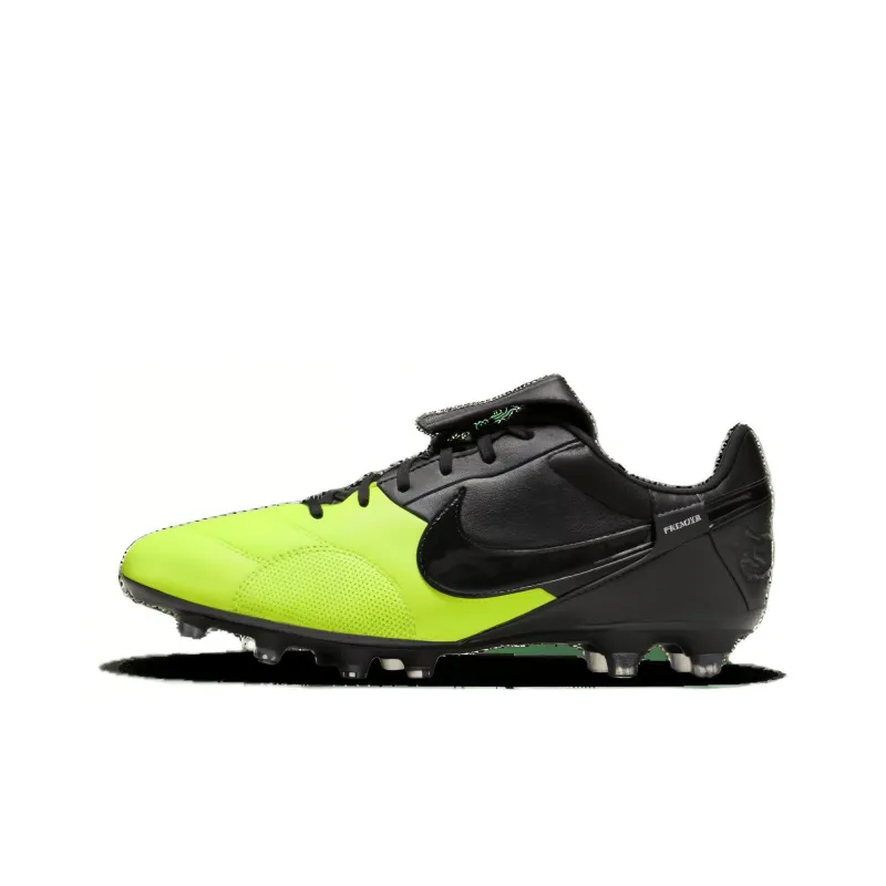 Nike Premier 3 Firm Ground Soccer Cleats 'Black Green'-0