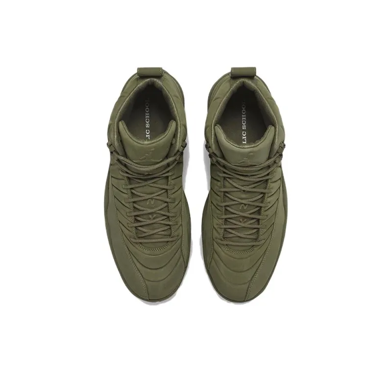 Jordan 12 Retro Psny Olive-3