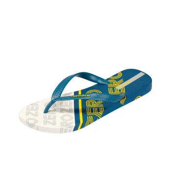 HOTMARZZ Flip Flops Men's Gray/Dark Blue