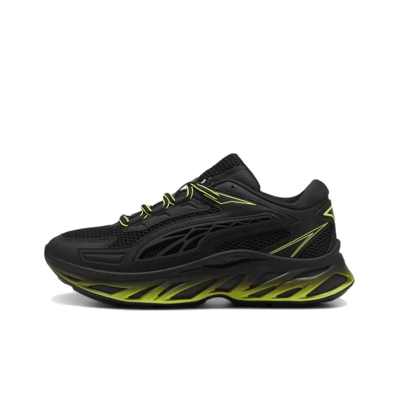 PUMA Exotek NITRO™ Slip Resistant Low Top Casual Shoes Men's Black-0
