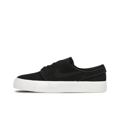 Nike SB Stefan Janoski Skateboard Shoes Unisex Low-Top Black/White