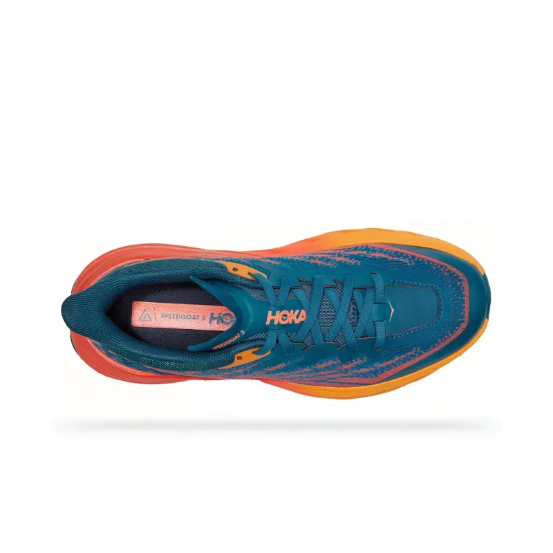 HOKA ONE ONE Speedgoat 5 Blue Coral Camellia Women's-4