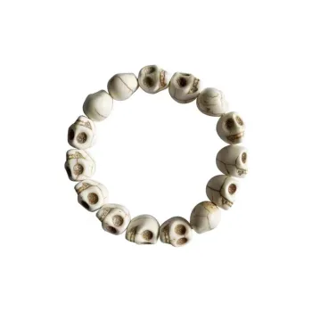 KING OF BLING White Turquoise Bracelets Unisex