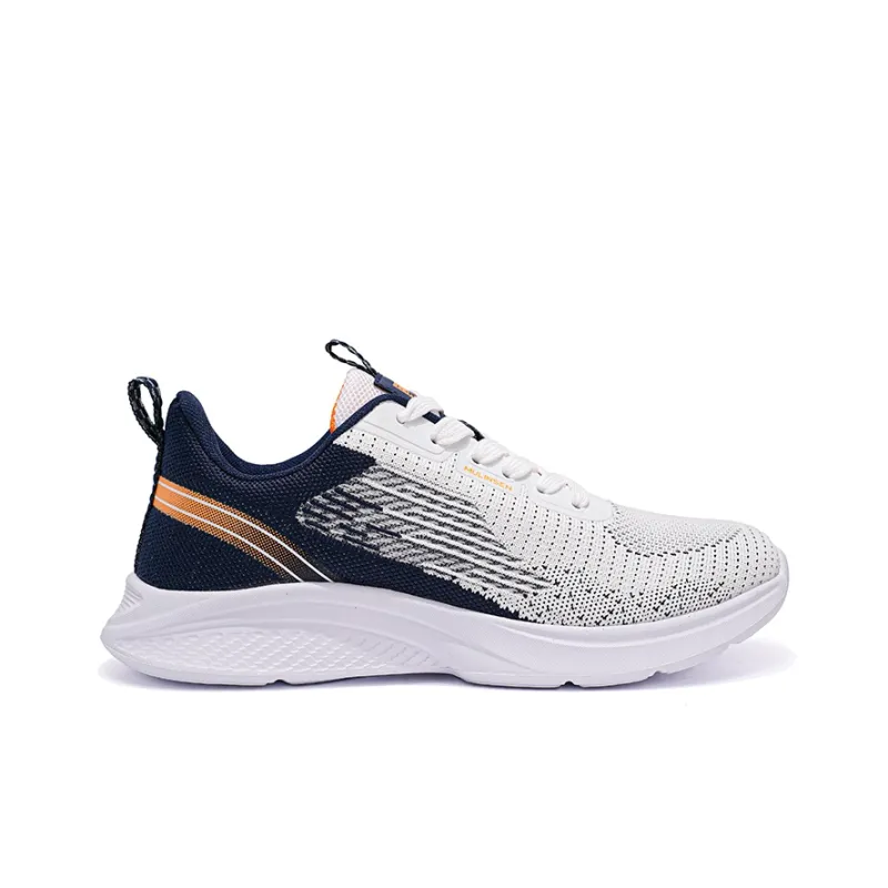 Mulinsen Casual Shoes Unisex Low Top White Blue Orange/White Green Orange-1