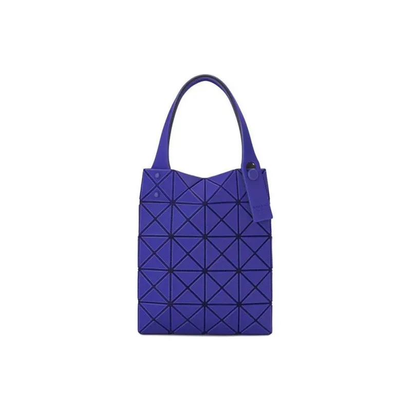 ISSEY MIYAKE Lucent Boxy Polyester Tote Bag Shopping Bag Handbag Mini Women's Royal Blue-4