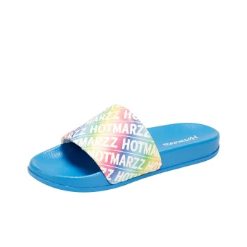 HOTMARZZ Slide Slippers Unisex Red/Blue