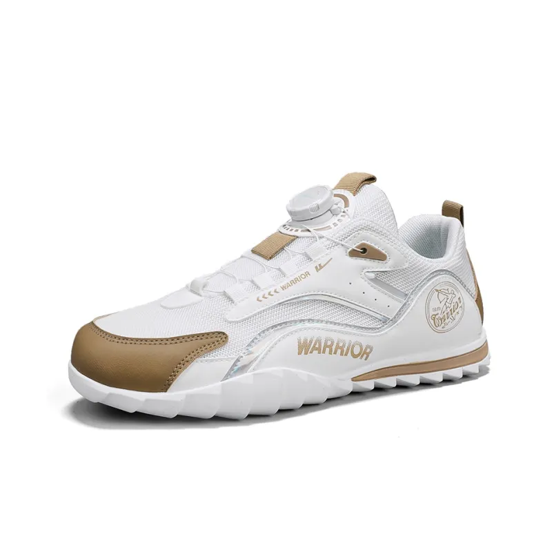 WARRIOR Casual Shoes Men Low Top White Khaki/White Khaki Blue/Beige Red Green-1
