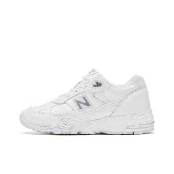 New Balance 991 MiUK White Grey Women's