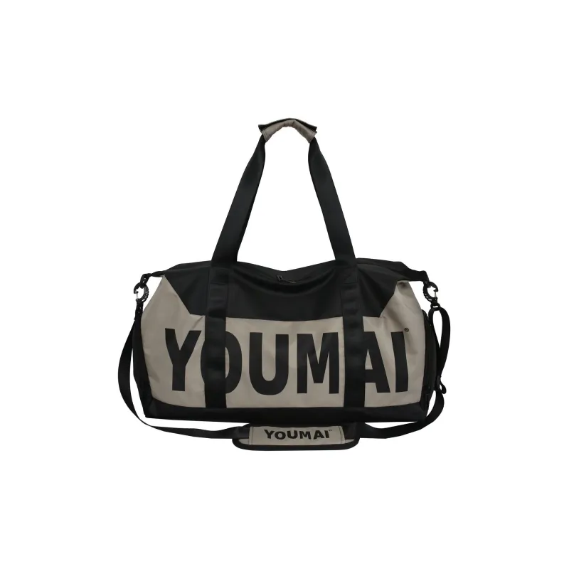 NIGEER Nylon Gym Bag Medium Size Unisex Black/Yellow/Khaki/Pink/Purple-7