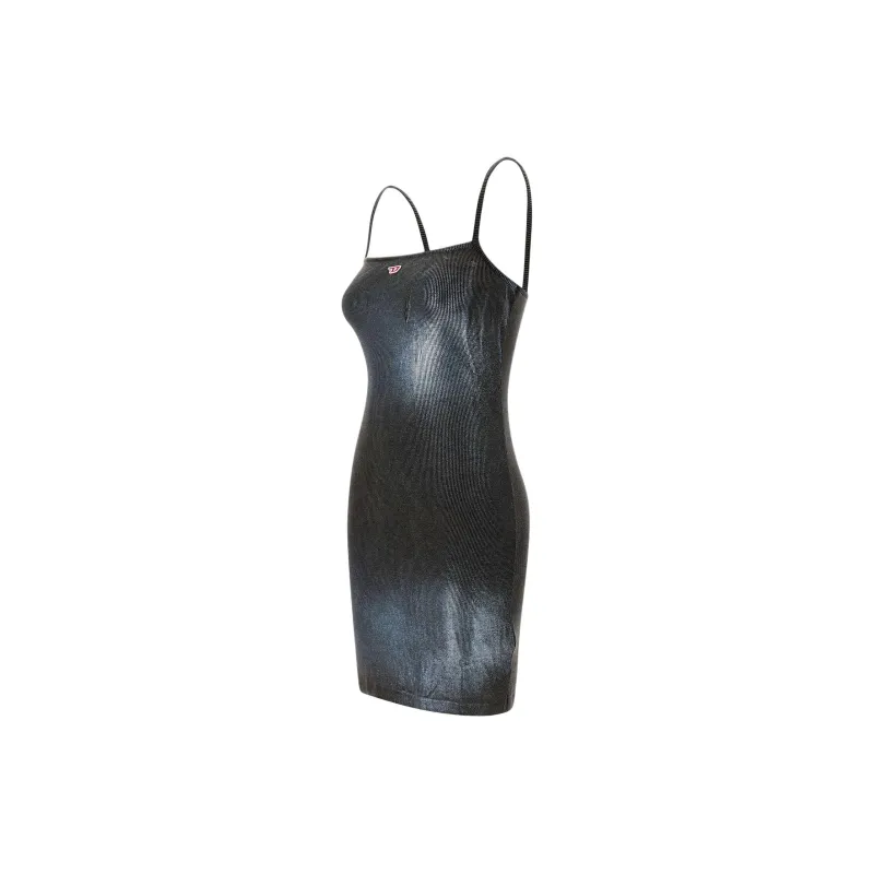 DIESEL D Hopy N2 Ribbed knit Minidress-2