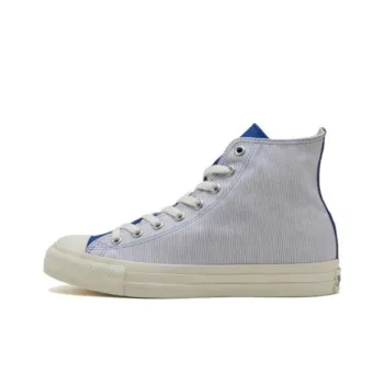 Converse All Star Stripe HI Anti Slip Wear Resistant High Top Canvas Shoes Unisex Purple Japan Version