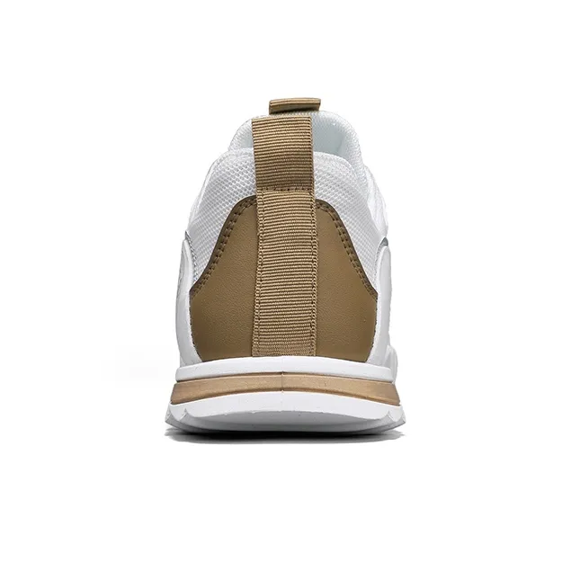 WARRIOR Casual Shoes Men Low Top White Khaki/White Khaki Blue/Beige Red Green-4