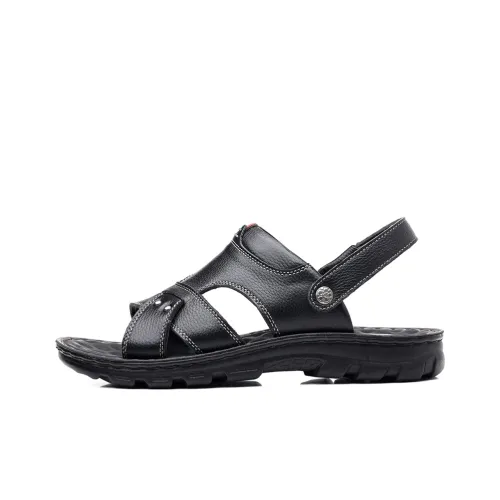 Pilot The Camel Refreshing Summer Roman Sandals Low Heel Men's