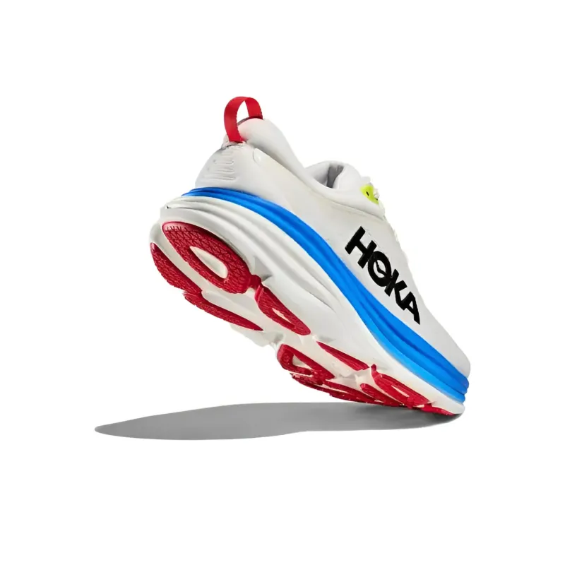 HOKA ONE ONE Bondi 8 Blanc De Blanc Virtual Blue-5