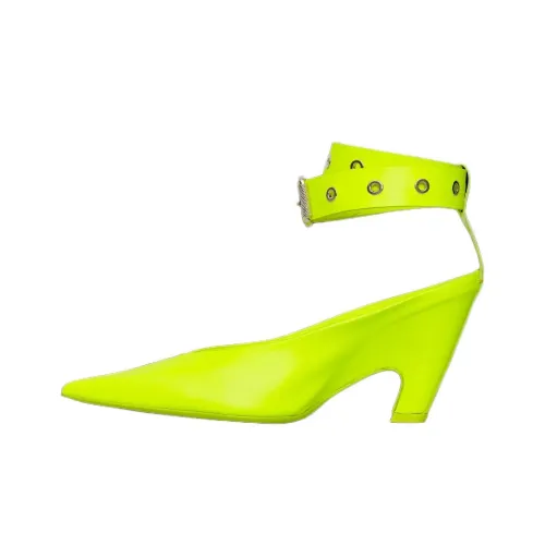 1017 ALYX 9SM Eve High Heels Women's Neon Yellow