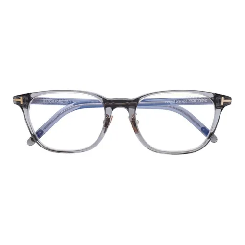 TOM FORD Plastic Square Eyeglass Frames Unisex Brown