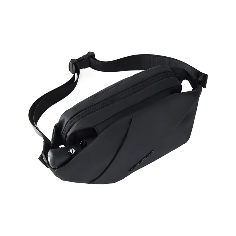 Victorian Traveler Membrana Dermalis Shoulder Bag Crossbody Bag Sling Bags Regular Unisex Black/Gray-2